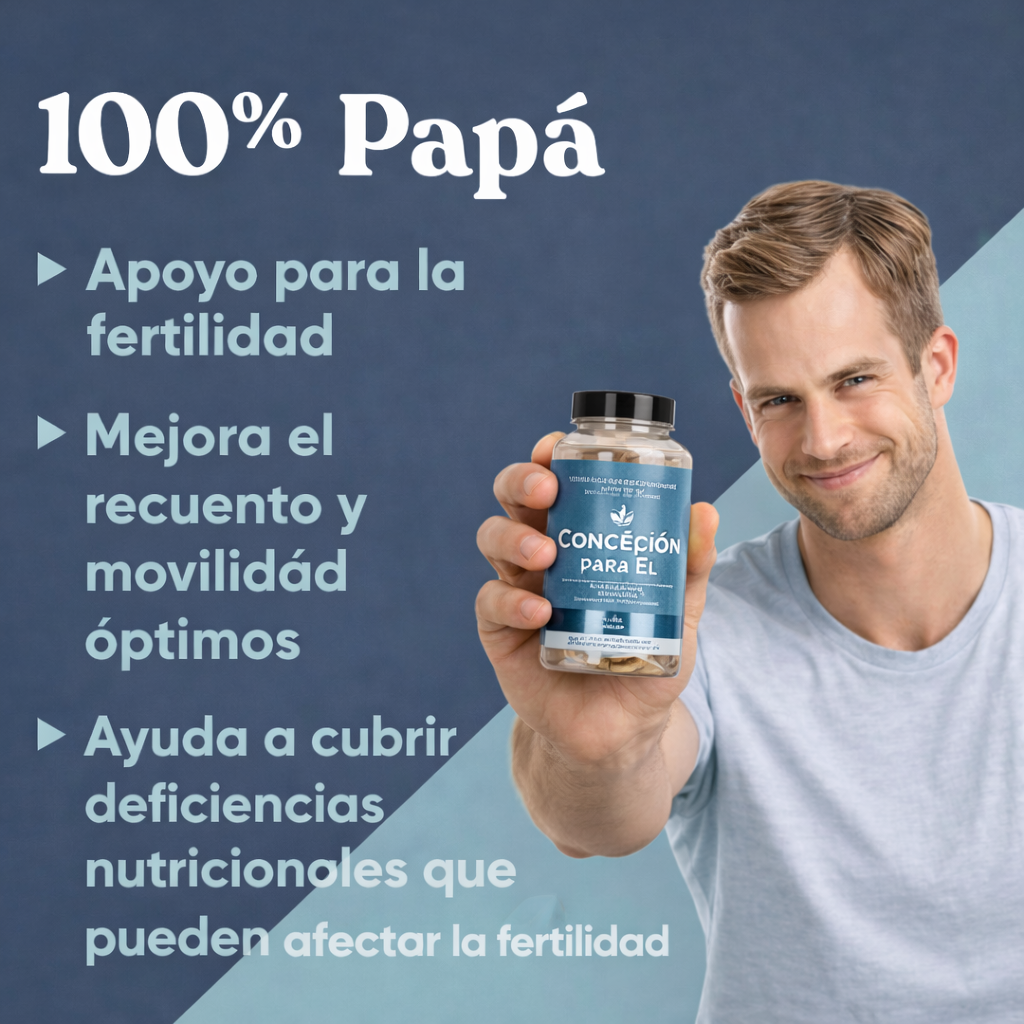Suplemento multivitamínico que favorece la fertilidad Masculina , 60 cápsulas vegetales