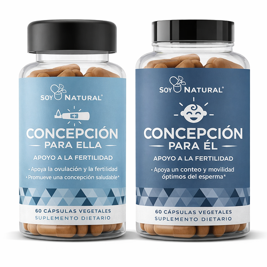 Suplemento multivitamínico que favorece la fertilidad Femenina, 60 cápsulas vegetales (Copia)